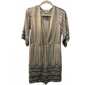 Floral Striped Boho Dress by WAYF Size Large